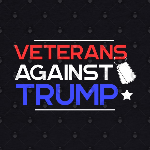 Veterans Against Trump 2020 Election Typography Design by StreetDesigns